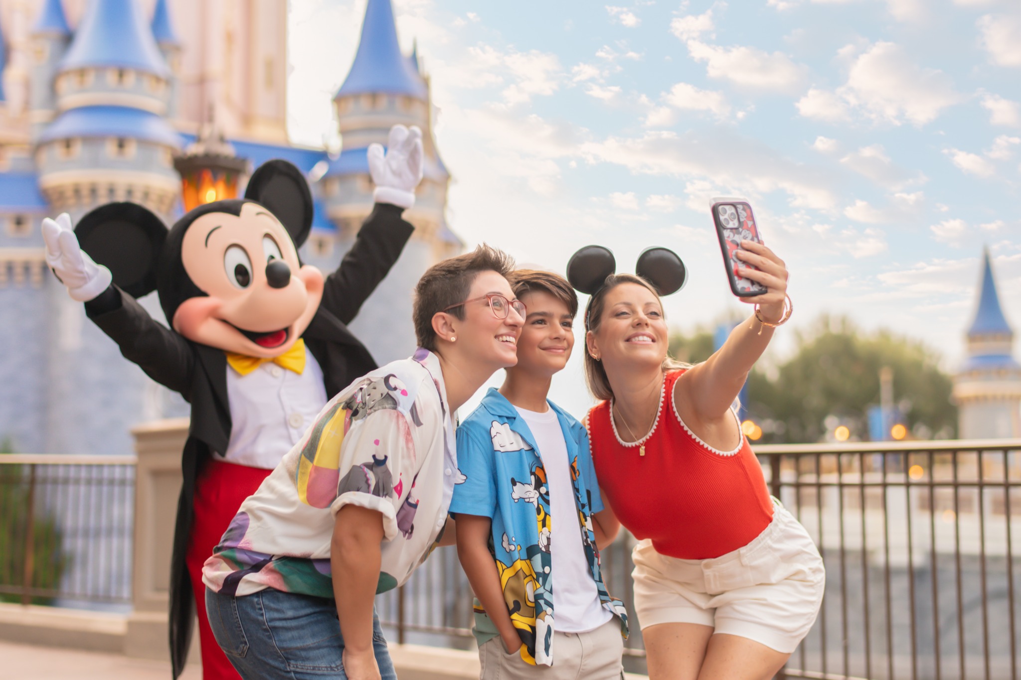 Familia en Magic Kingdom