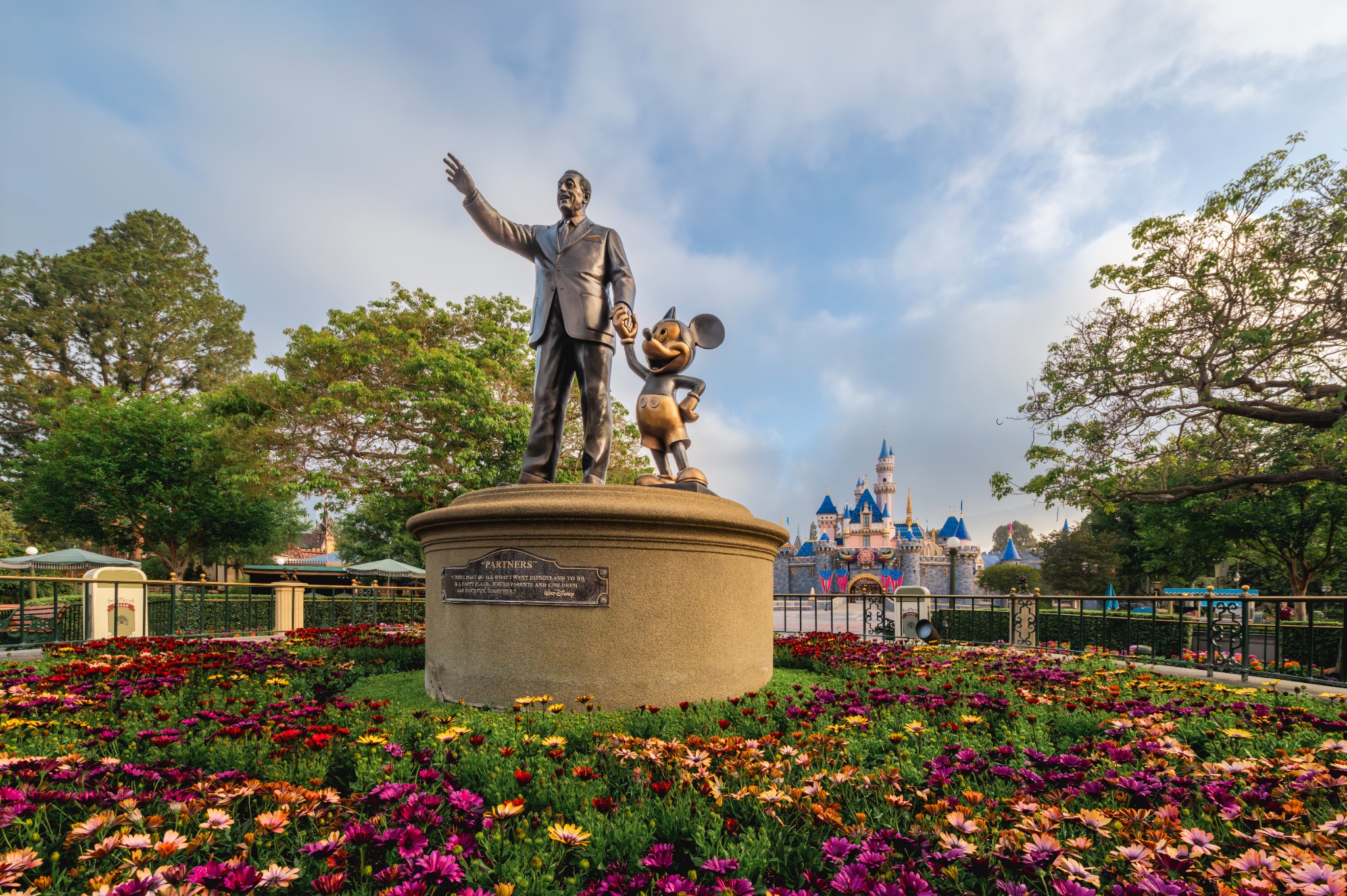Partners Statue en Disneyland